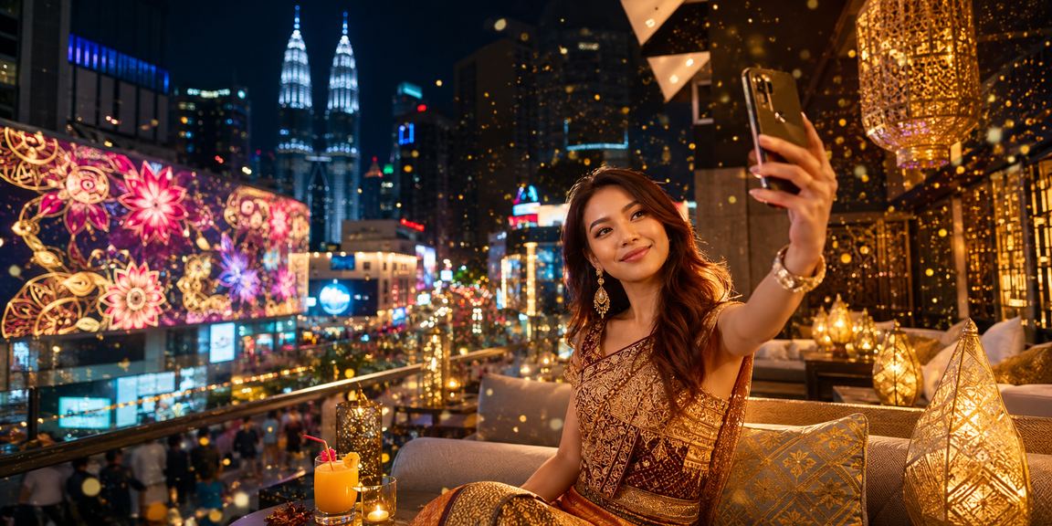 Pengguna Kuala Lumpur bermain kasino melalui aplikasi mudah alih taxi666 pada telefon pintar Android