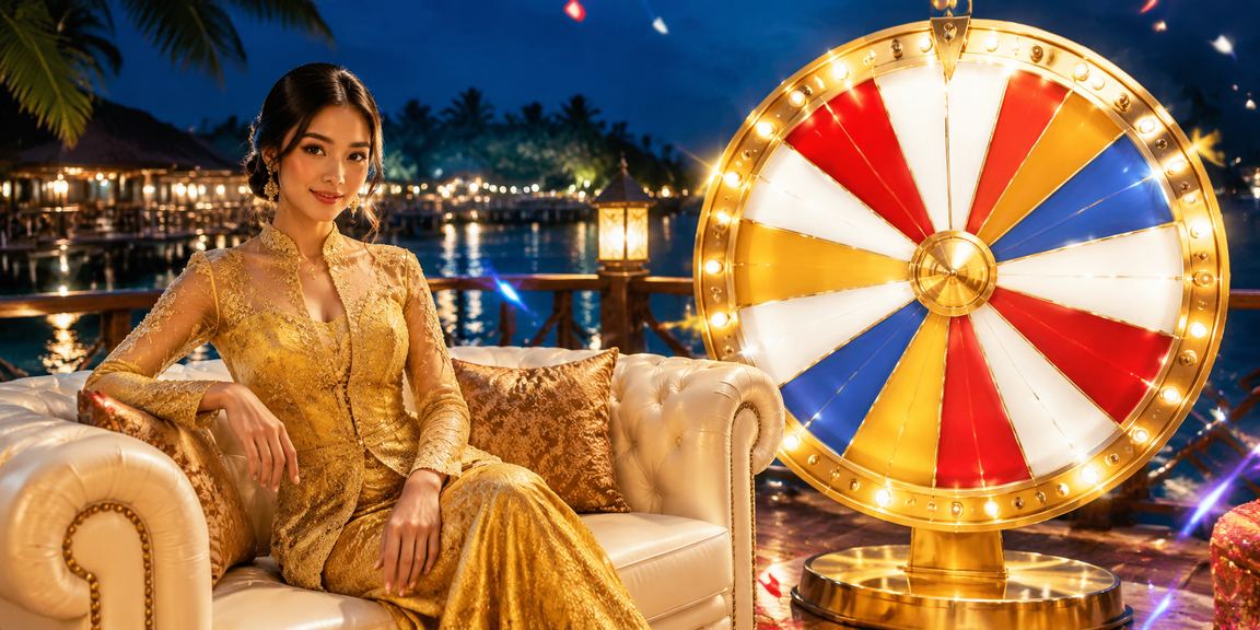 Pemain wanita Terengganu berbaju kebaya bermain roulette dalam talian di taxi666